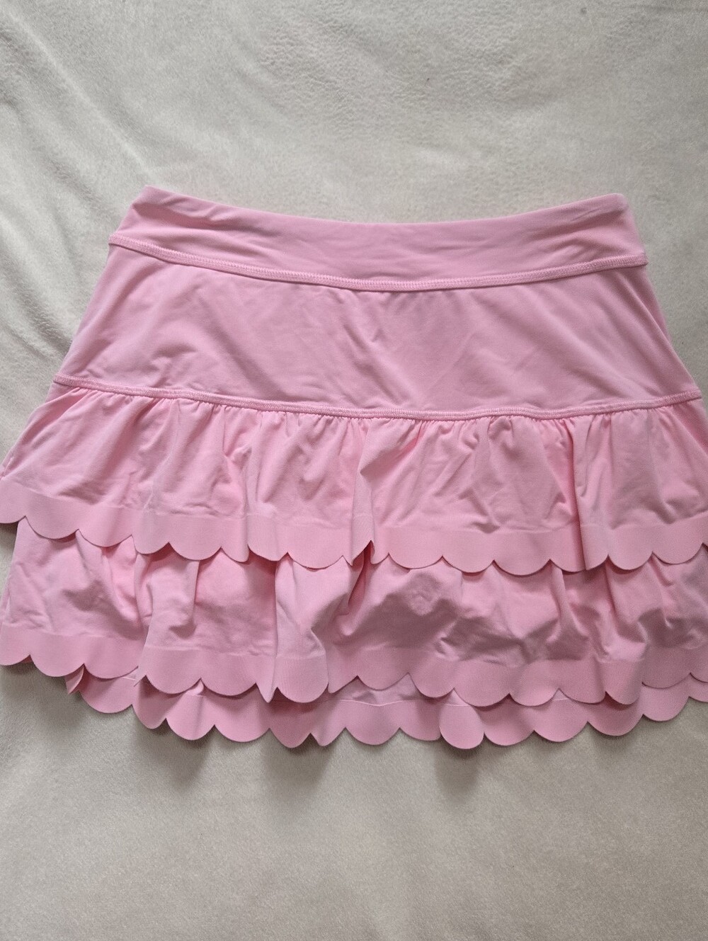 Lilly Pulitzer UPF 50+ Luxletic Miesha Scallop Skort In Pink Size Small - Picture 2 of 5